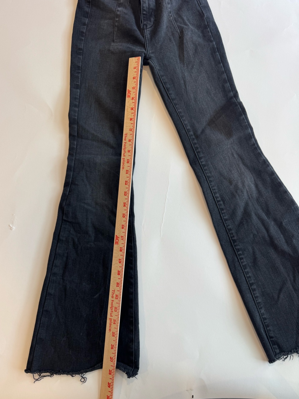 Free People Black Flare Jeans - Picture 6 of 7